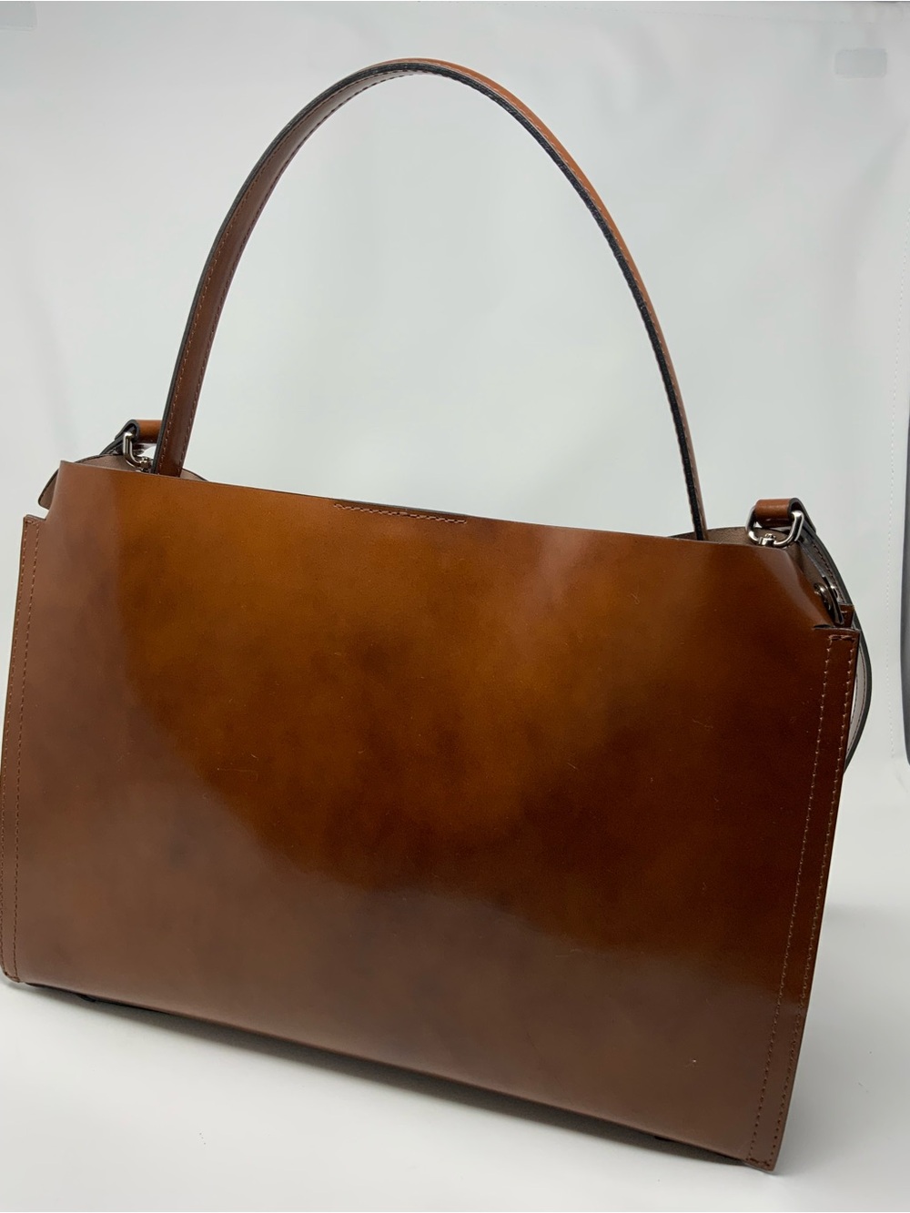 Gianni Chiarini Florentine Italian Leather Tote - Picture 7 of 16
